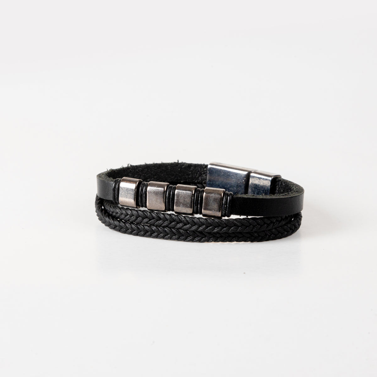 Metal Leather Bracelets