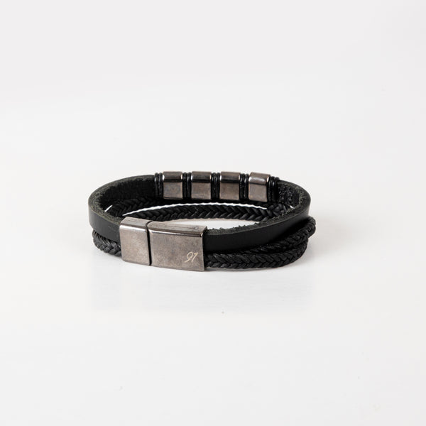 Metal Leather Bracelets