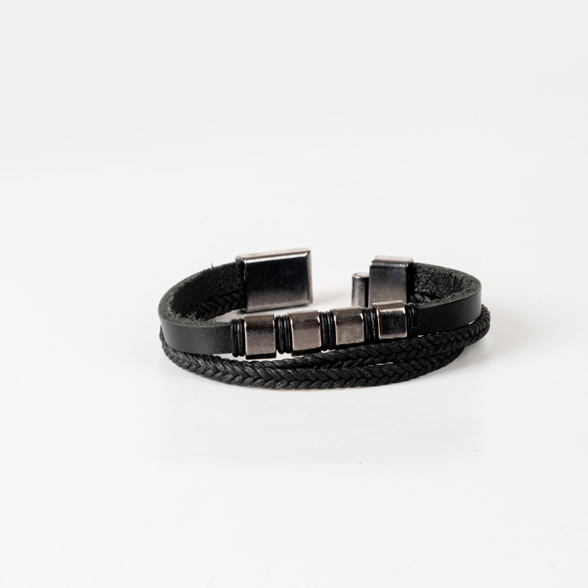 Metal Leather Bracelets