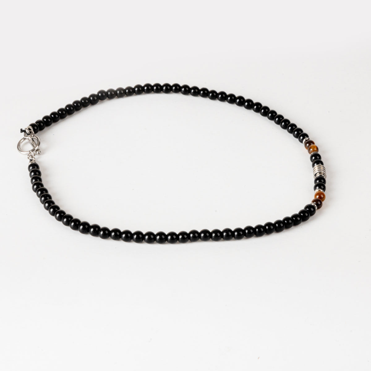 Black Beads Necklace