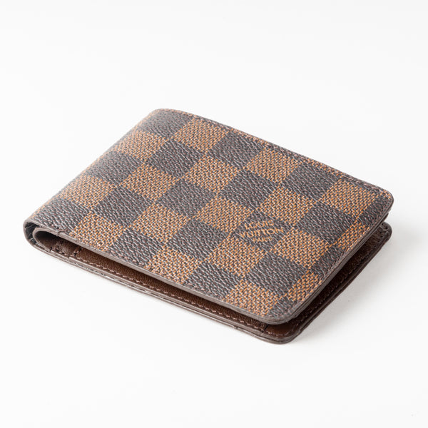 Squares Brown Wallet