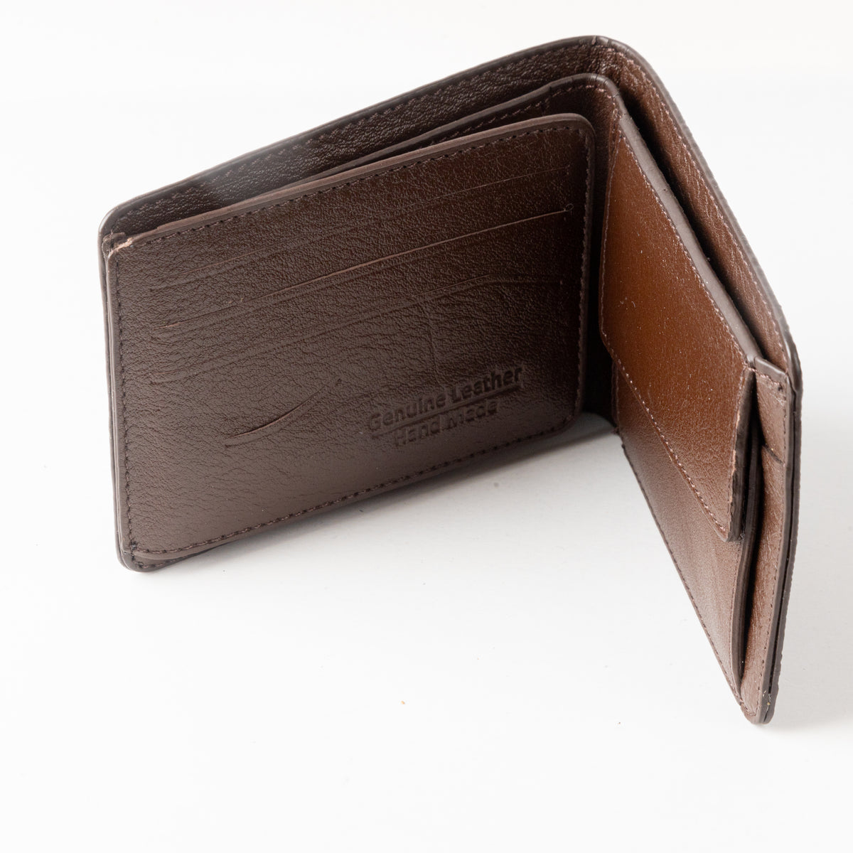 Squares Brown Wallet