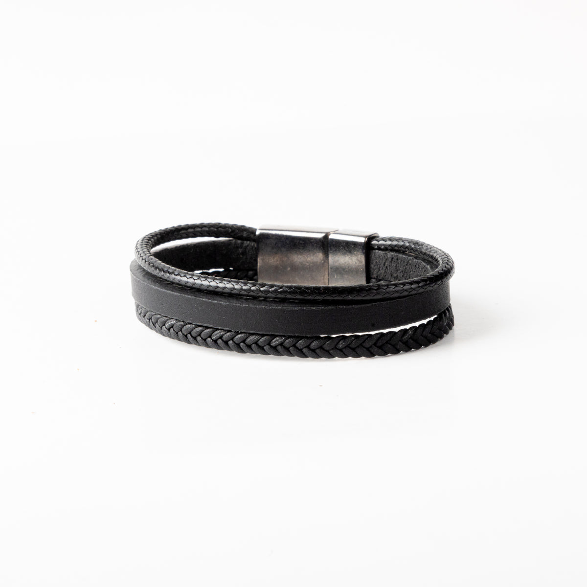 Triple Leather Bracelet