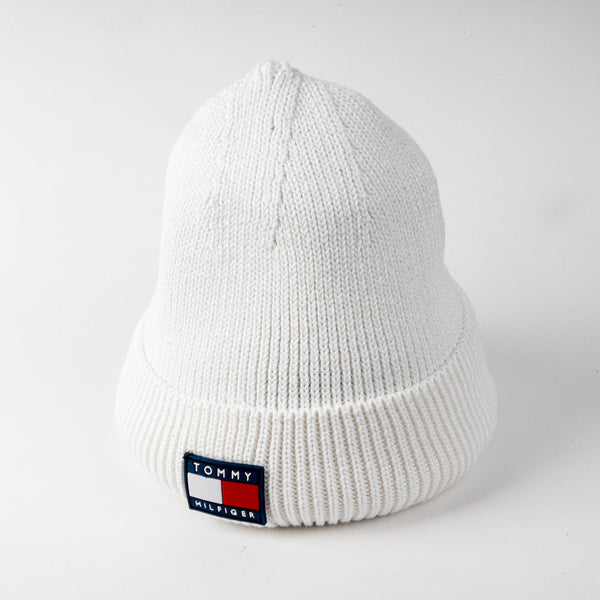 White TH Beanie