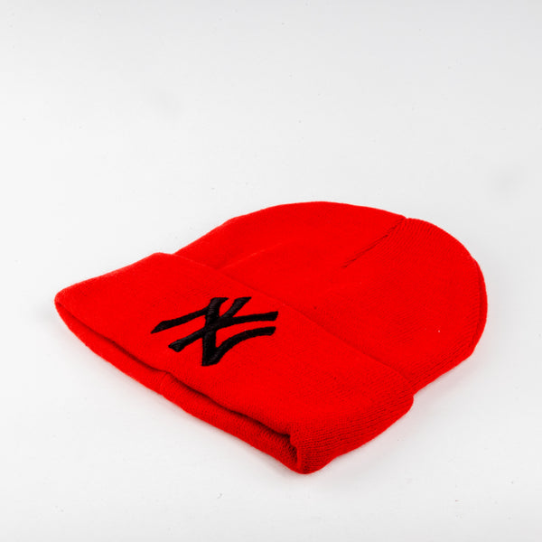 NY Red Beanie