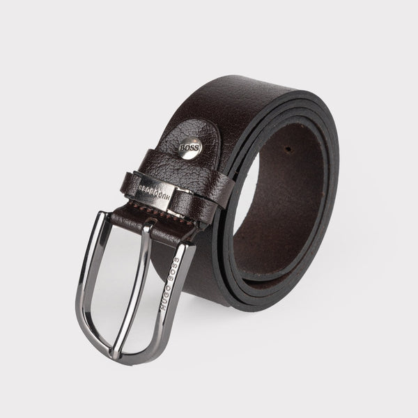 Dark Brown HB Formal Belt