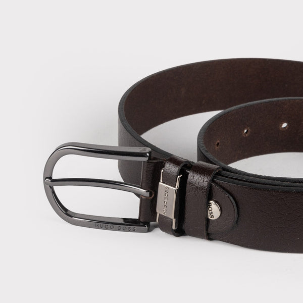 Dark Brown HB Formal Belt